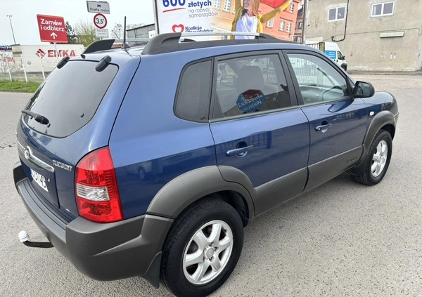Hyundai Tucson cena 16400 przebieg: 190000, rok produkcji 2004 z Szczecin małe 407